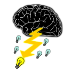 Brainstorming icon  symbol  sign